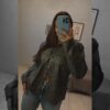 🧥 Camisaco- Cuero Gris